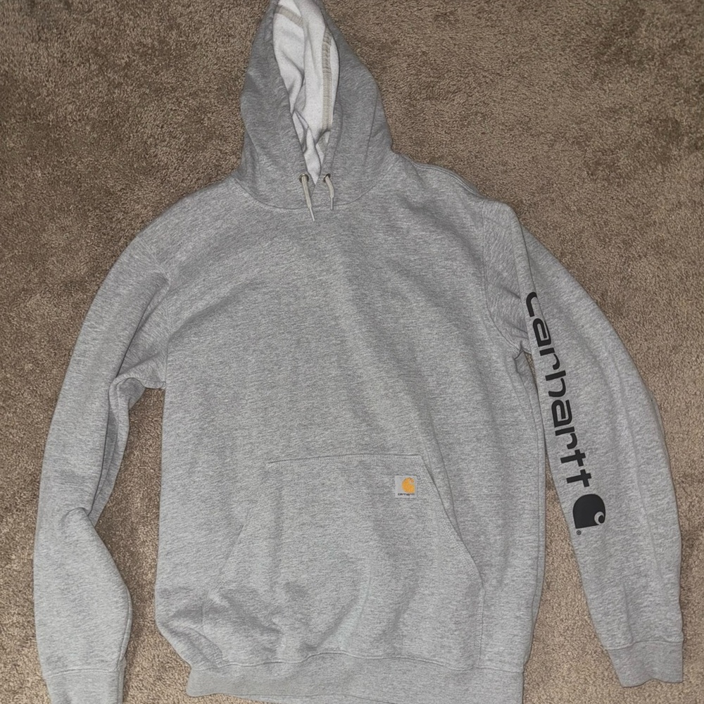 Carhartt Heather Gray Men's Hoodie- SOLD